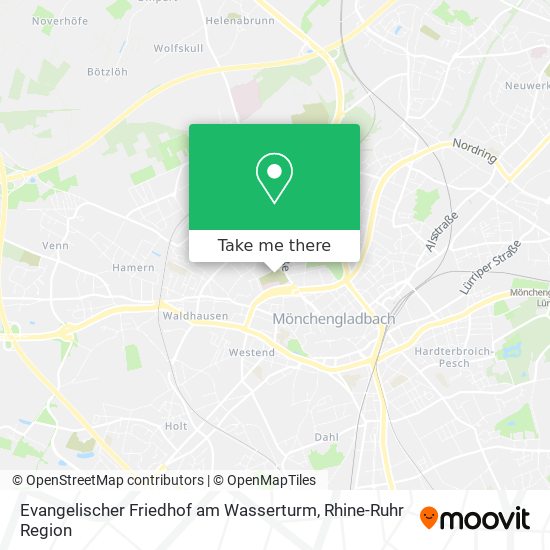 Evangelischer Friedhof am Wasserturm map
