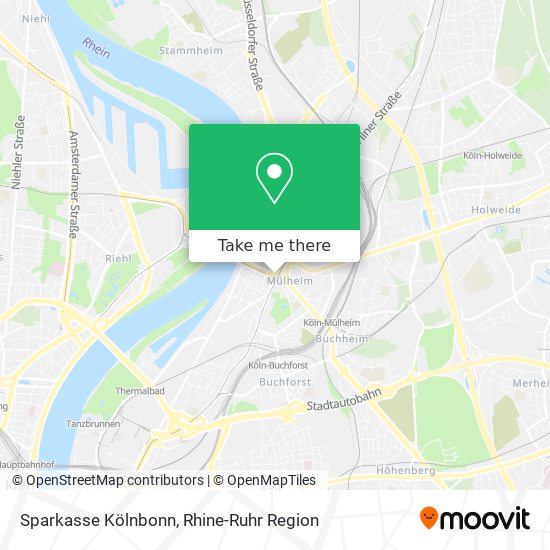 Sparkasse Kölnbonn map