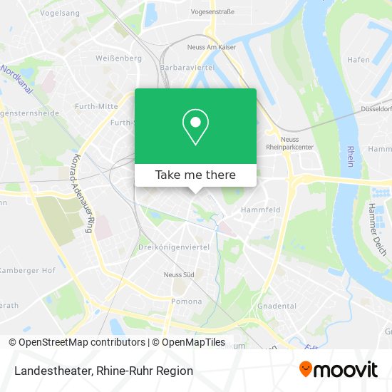 Landestheater map