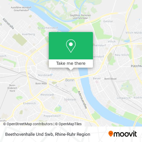 Beethovenhalle Und Swb map