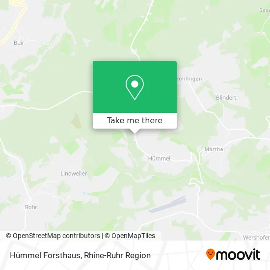 Hümmel Forsthaus map