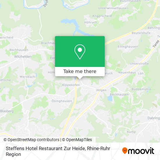 Steffens Hotel Restaurant Zur Heide map