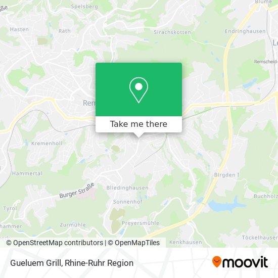 Gueluem Grill map