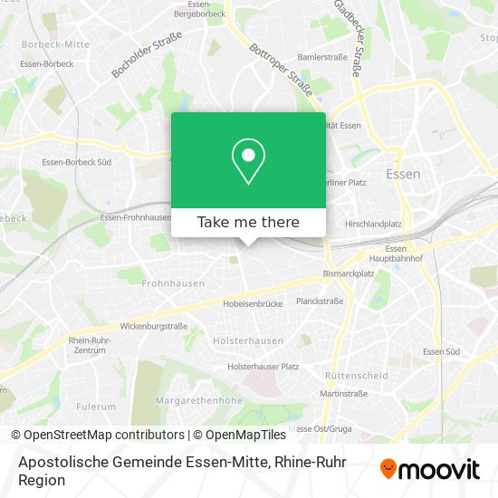 Apostolische Gemeinde Essen-Mitte map