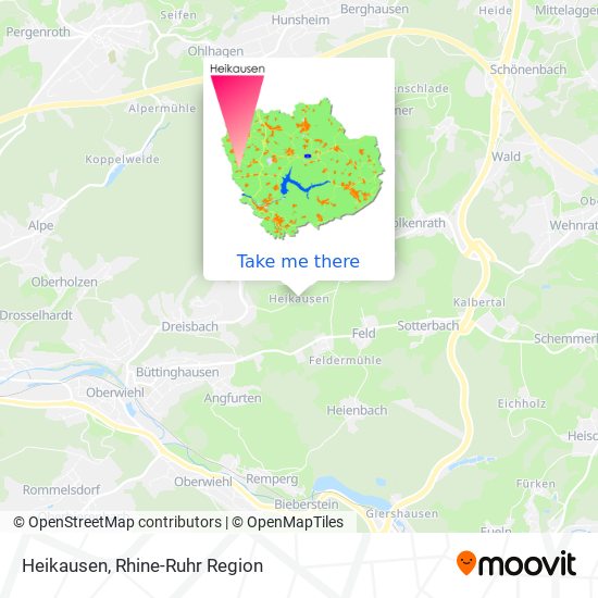 Heikausen map