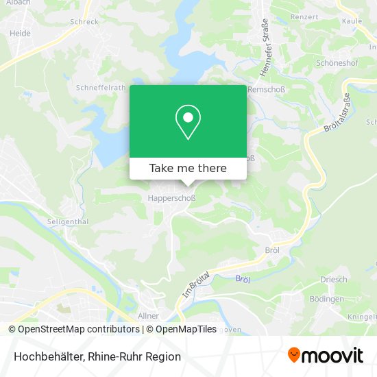 Hochbehälter map