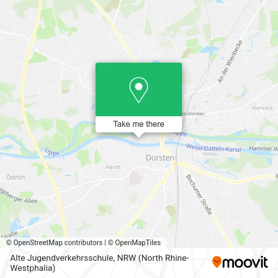 Карта Alte Jugendverkehrsschule