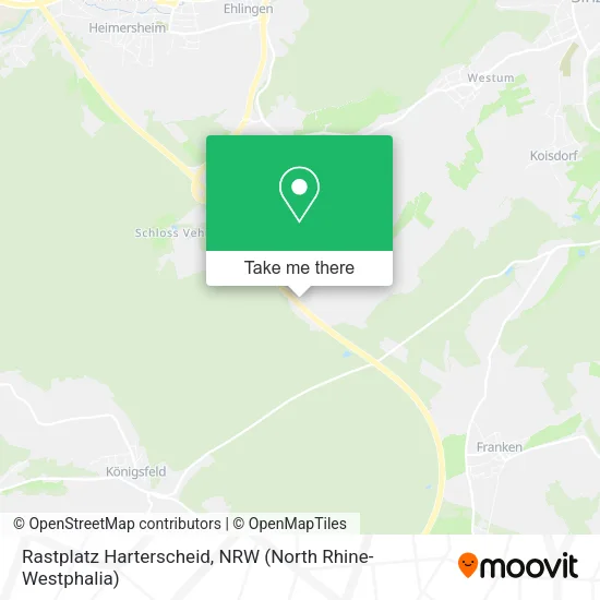 Карта Rastplatz Harterscheid