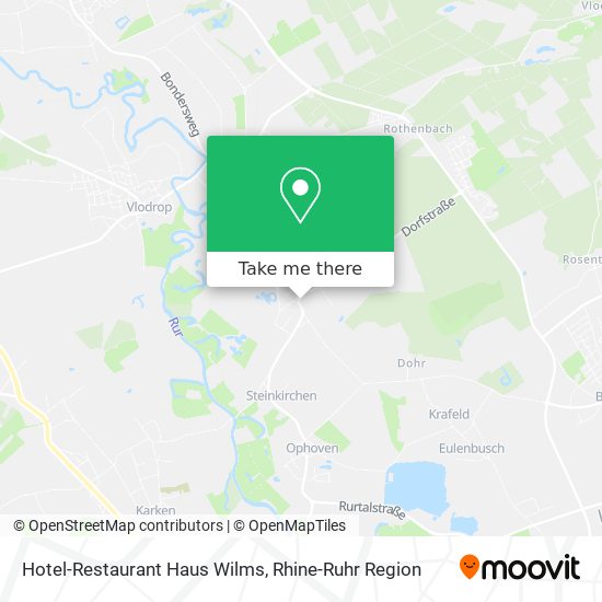 Hotel-Restaurant Haus Wilms map