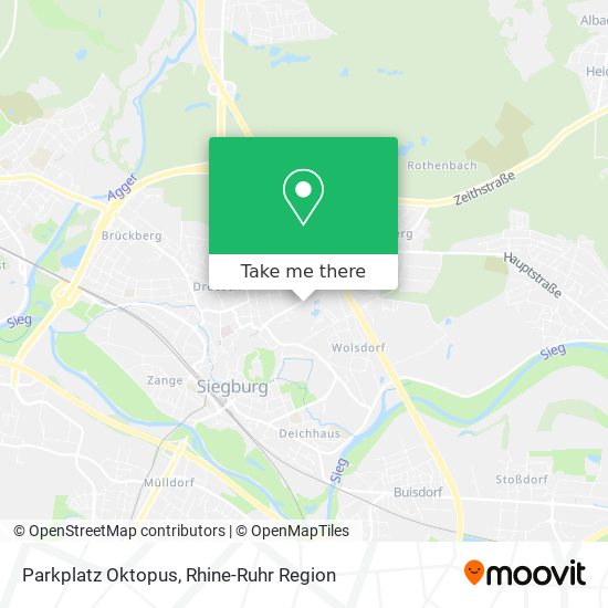 Parkplatz Oktopus map