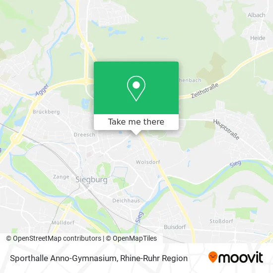 Карта Sporthalle Anno-Gymnasium