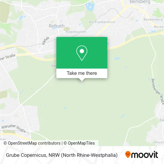 Карта Grube Copernicus