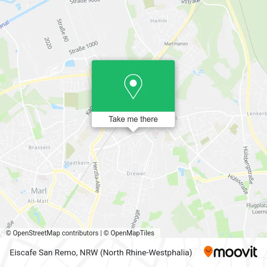 Карта Eiscafe San Remo