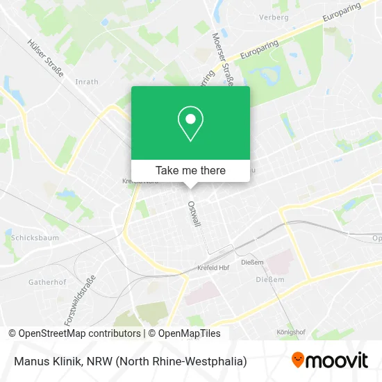Manus Klinik map