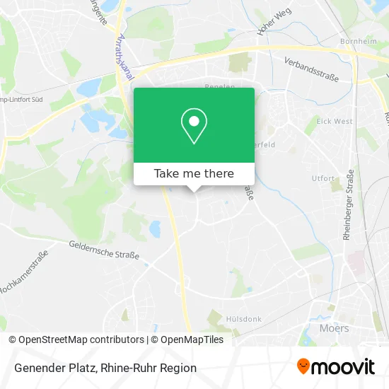Карта Genender Platz