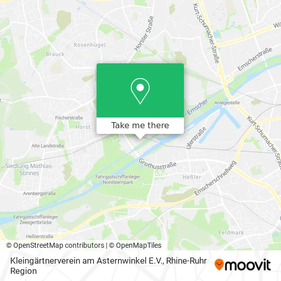 Карта Kleingärtnerverein am Asternwinkel E.V.