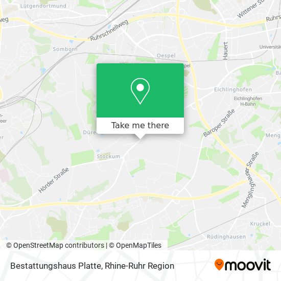 Bestattungshaus Platte map