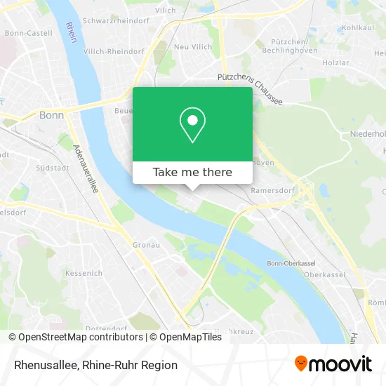 Карта Rhenusallee