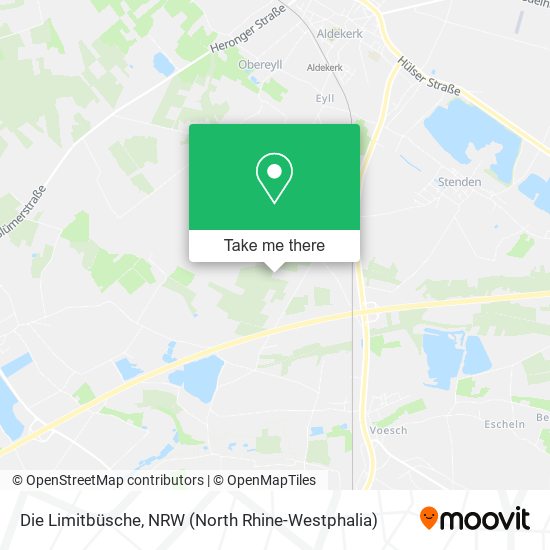 Карта Die Limitbüsche