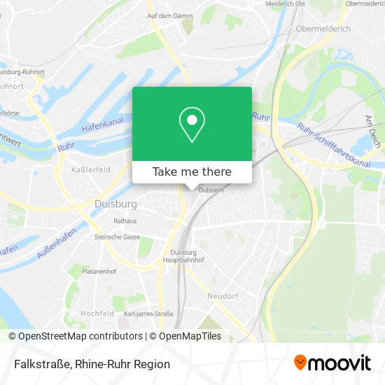 Карта Falkstraße