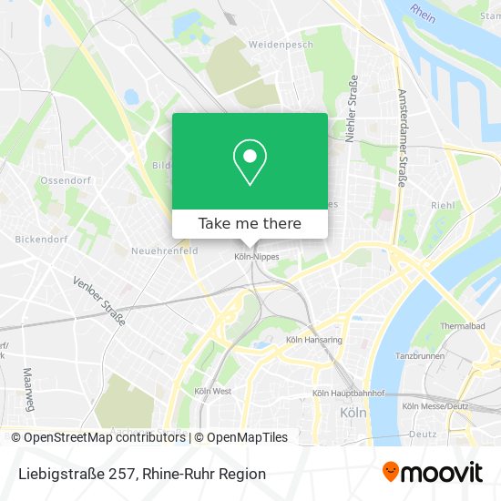 Liebigstraße 257 map