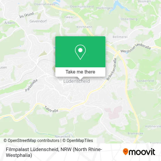 Filmpalast Lüdenscheid map