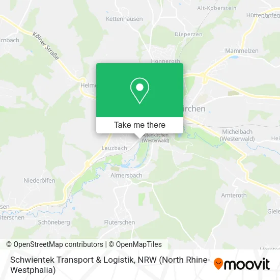 Карта Schwientek Transport & Logistik