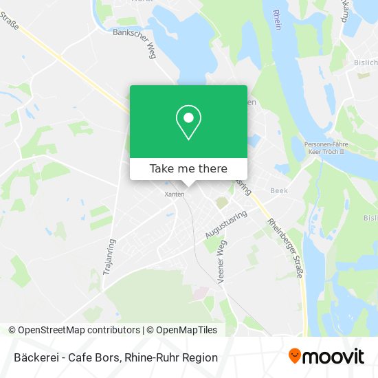 Bäckerei - Cafe Bors map