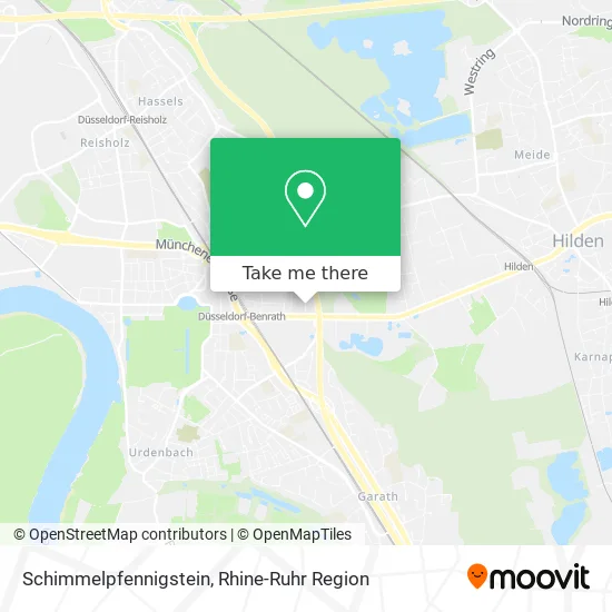 Schimmelpfennigstein map