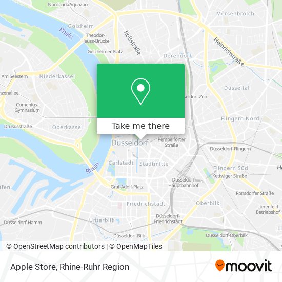 Apple Store map