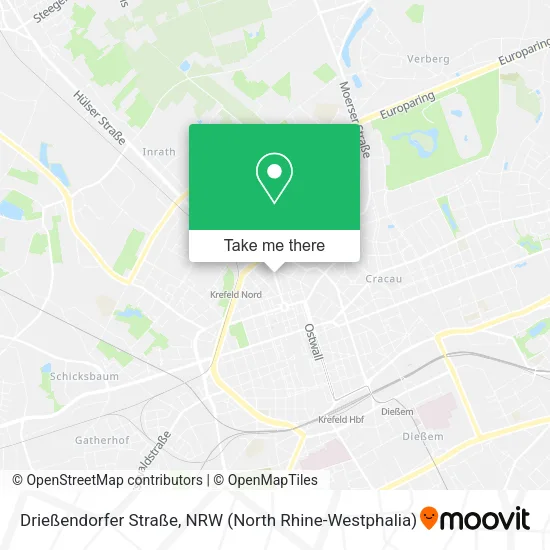 Карта Drießendorfer Straße