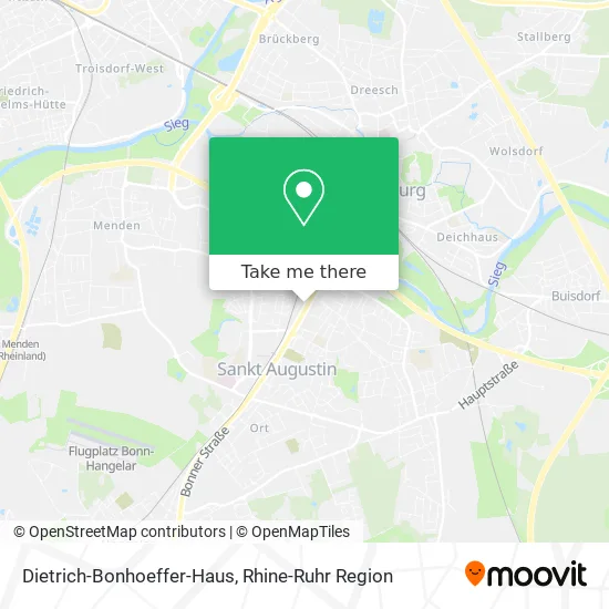 Карта Dietrich-Bonhoeffer-Haus