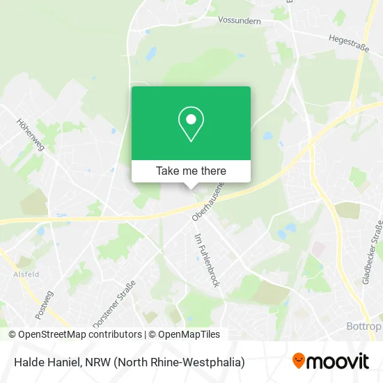 Карта Halde Haniel