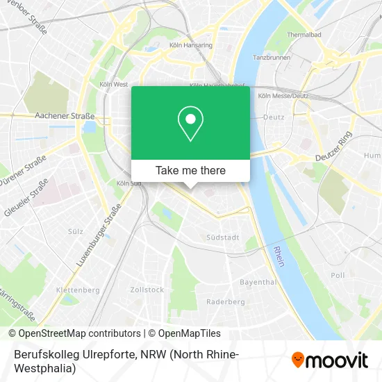 Карта Berufskolleg Ulrepforte