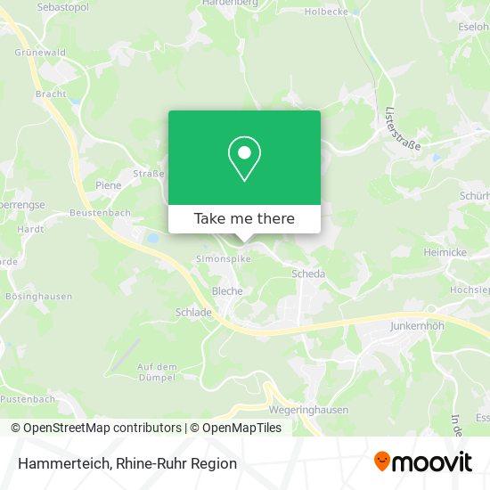 Hammerteich map