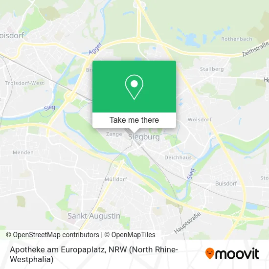 Карта Apotheke am Europaplatz