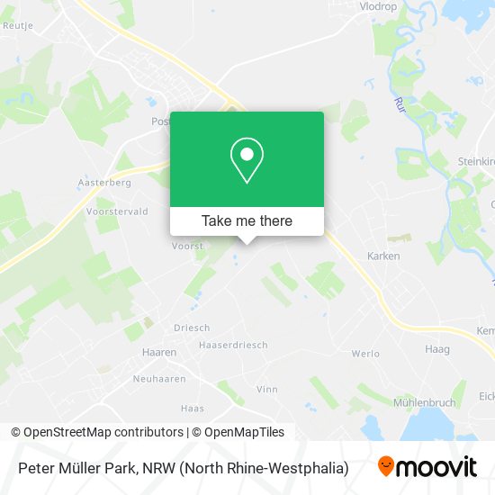 Peter Müller Park map