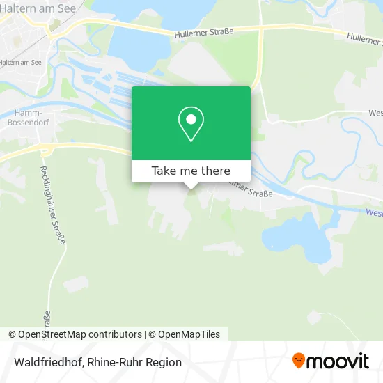 Карта Waldfriedhof