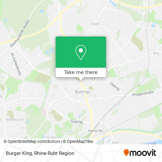 Burger King map