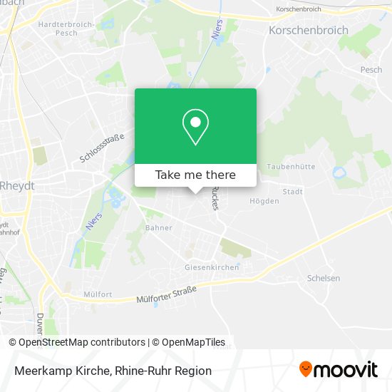 Meerkamp Kirche map