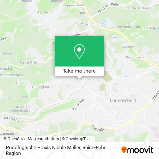 Карта Podologische Praxis Nicole Müller