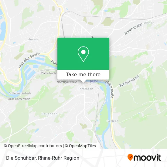 Карта Die Schuhbar