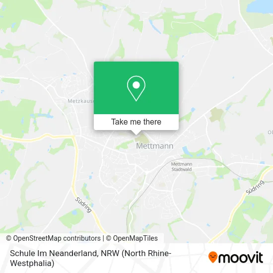 Карта Schule Im Neanderland