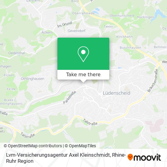 Lvm-Versicherungsagentur Axel Kleinschmidt map