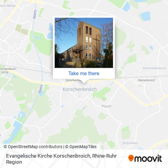 Evangelische Kirche Korschenbroich map