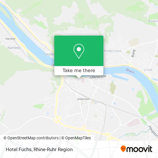 Hotel Fuchs map