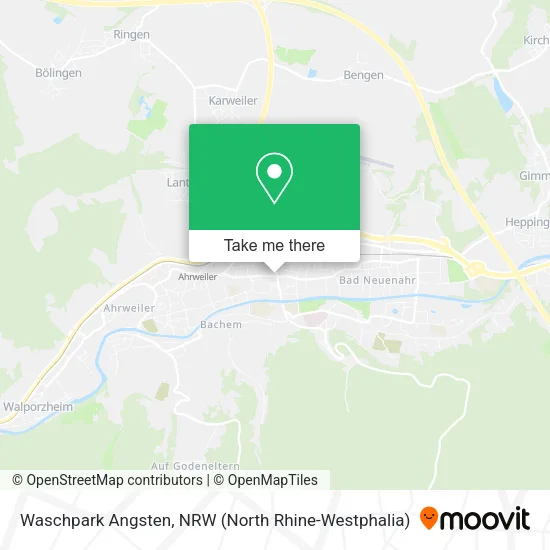 Карта Waschpark Angsten