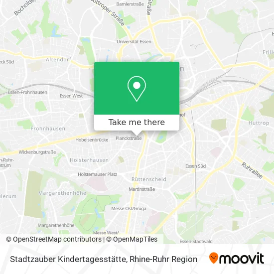 Карта Stadtzauber Kindertagesstätte