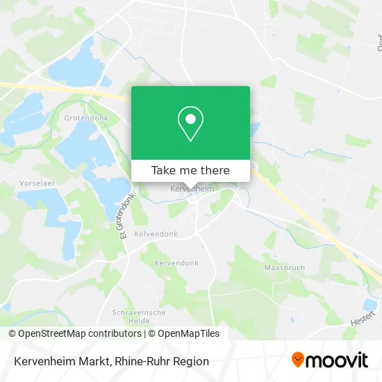 Карта Kervenheim Markt