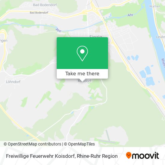 Карта Freiwillige Feuerwehr Koisdorf